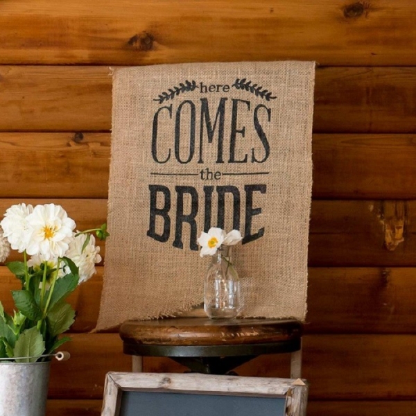 Here Comes The Bride Signs