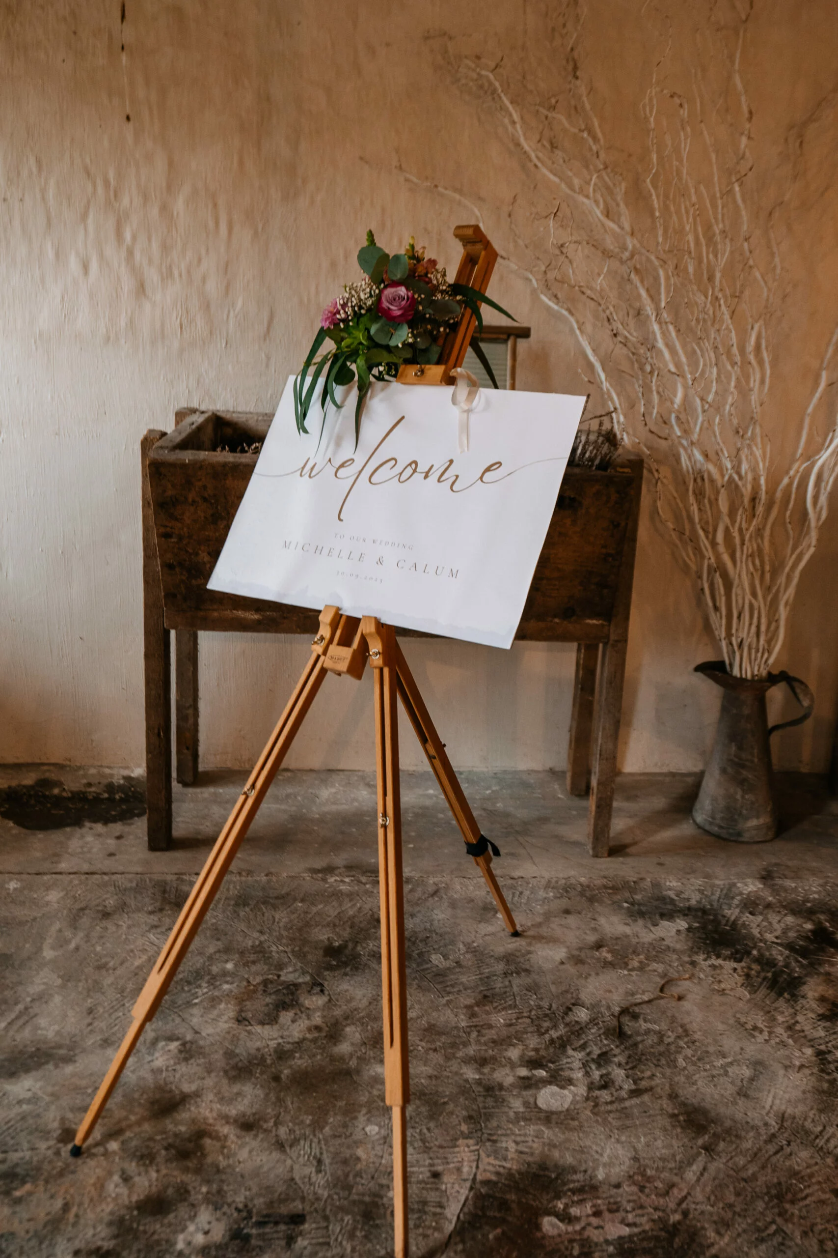 Light-filled wedding dining room at Borris House, County Carlow styled with Flowers Touch florals