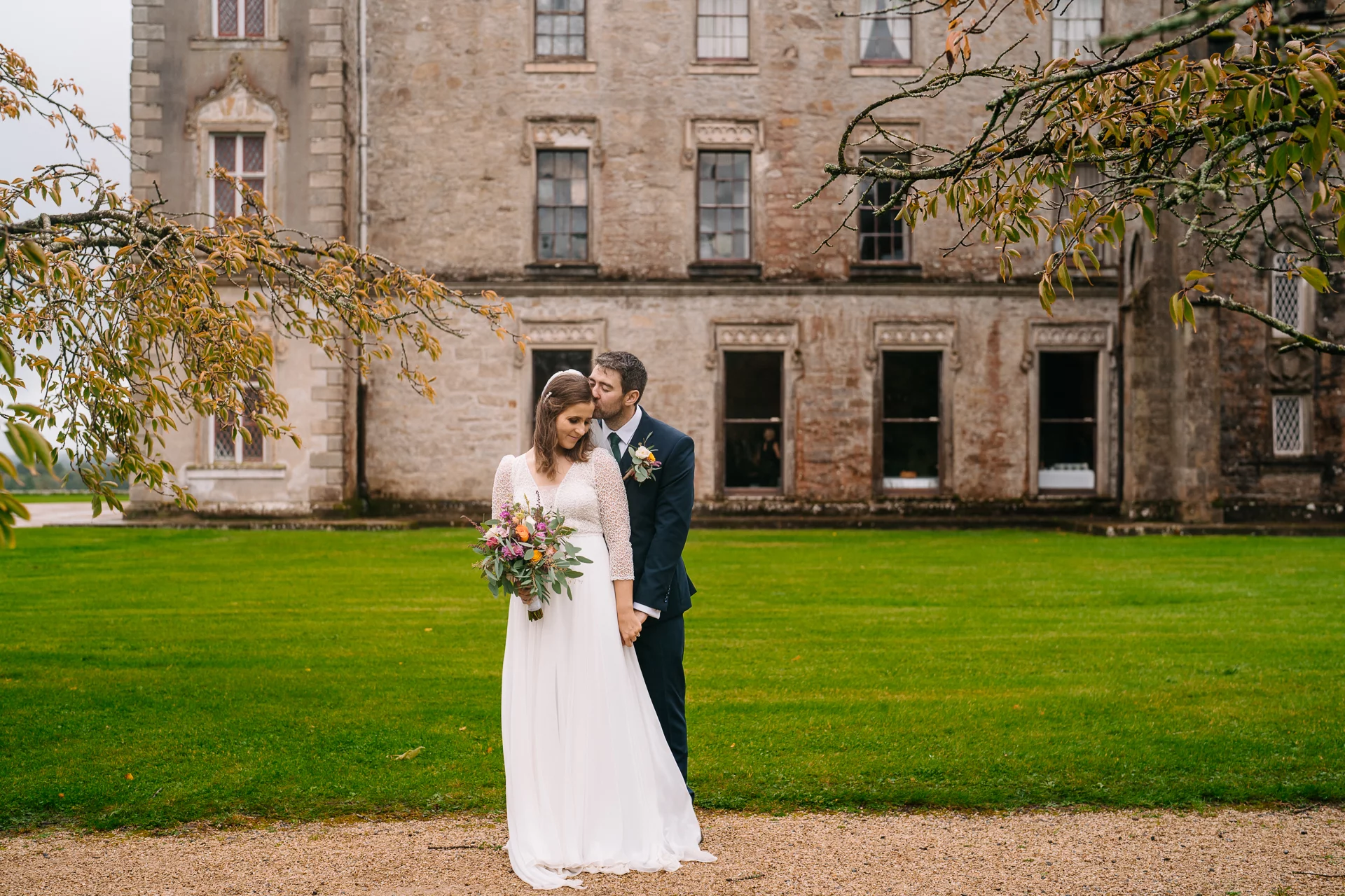 Stunning autumn wedding flowers at Borris House, Co. Carlow created by Flowers Touch