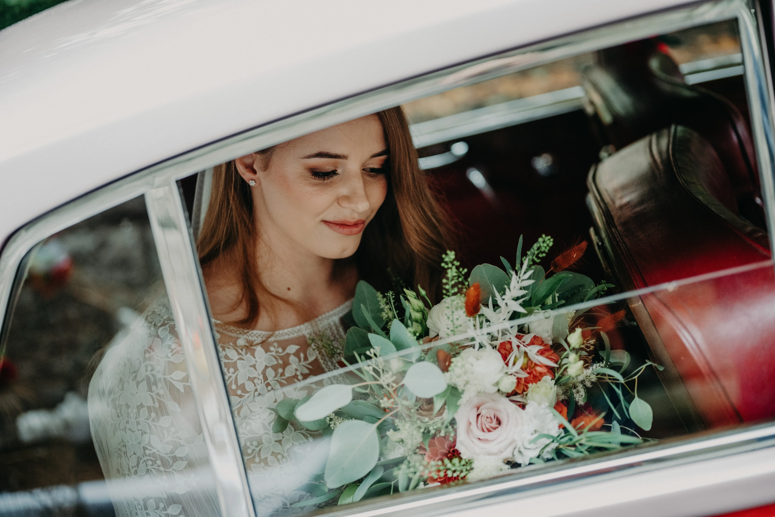 Wedding Party at Romanian Orthodox Church, Leeson Park by Flowers Touch The wedding party at the Romanian Orthodox Church, Leeson Park, Dublin with Flowers Touch bouquets