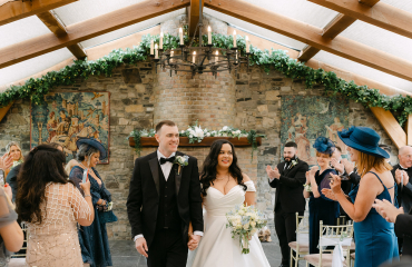Soft Pastel Elegance at Barberstown Castle, Co. Kildare