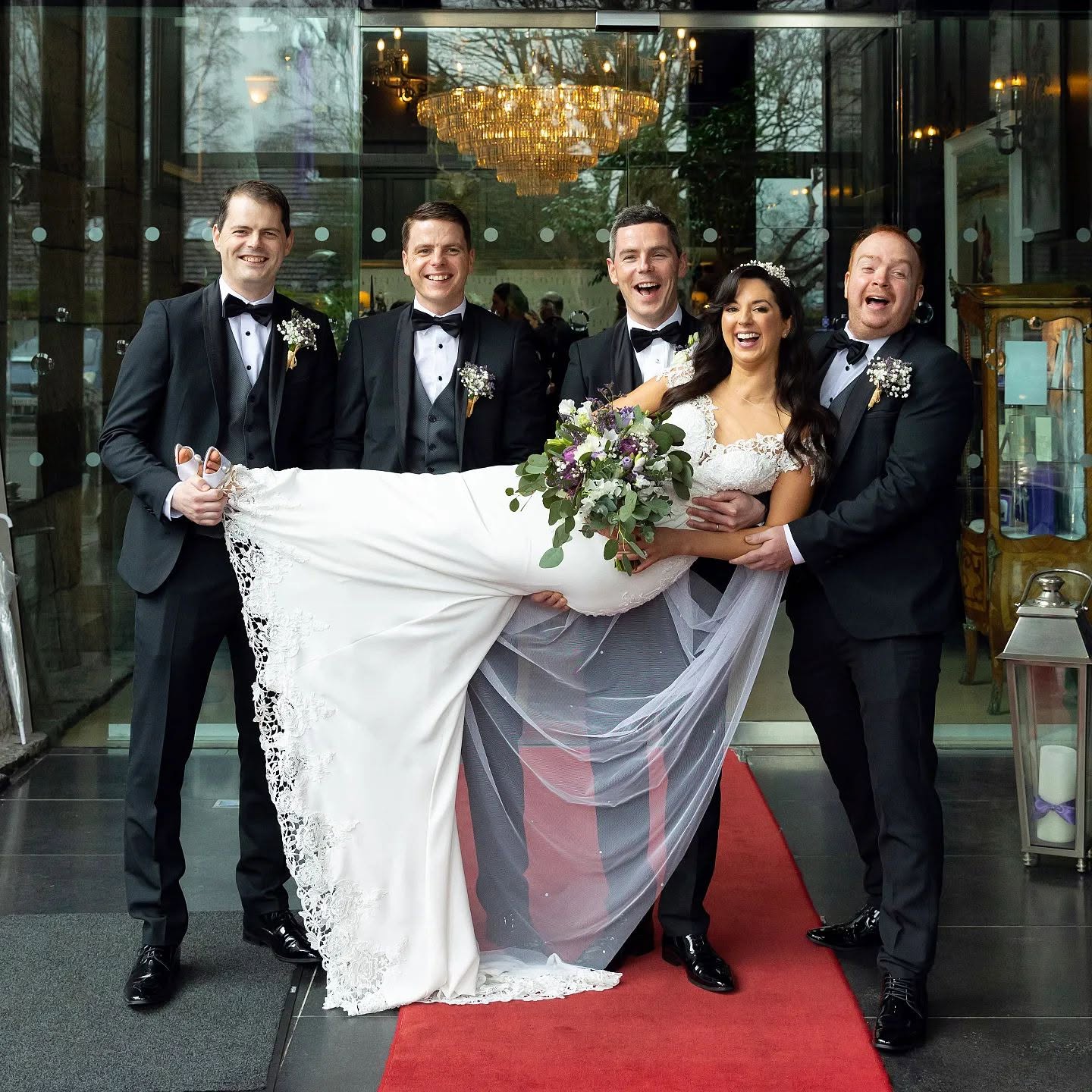 flowerstouch sarah kevin clontarf castle hotel
